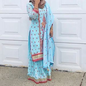 Pakistani Gharara Salwar Kameez